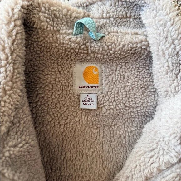 Carhartt Mint/Teal Sherpa Vest - Picture 3 of 3